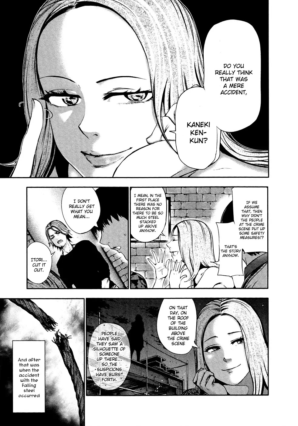Tokyo Ghoul Chapter 34 page 16 - Chapter 34: Slide