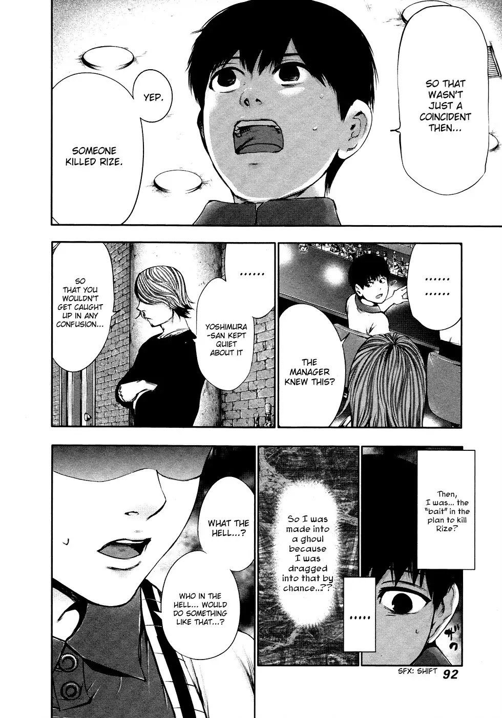Tokyo Ghoul Chapter 34 page 17 - Chapter 34: Slide