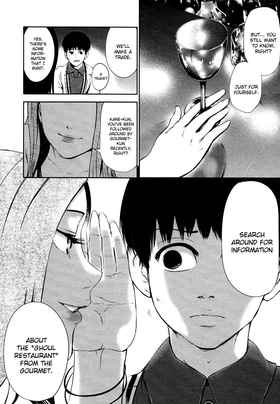 Tokyo Ghoul Chapter 34 page 19 - Chapter 34: Slide