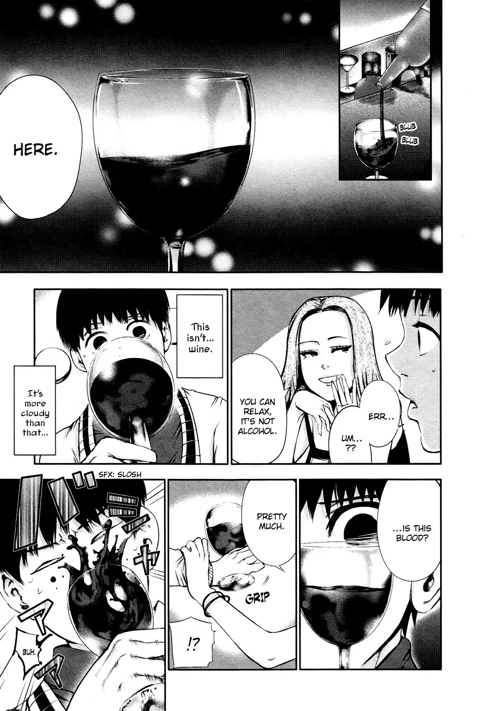 Tokyo Ghoul Chapter 34 page 8 - Chapter 34: Slide
