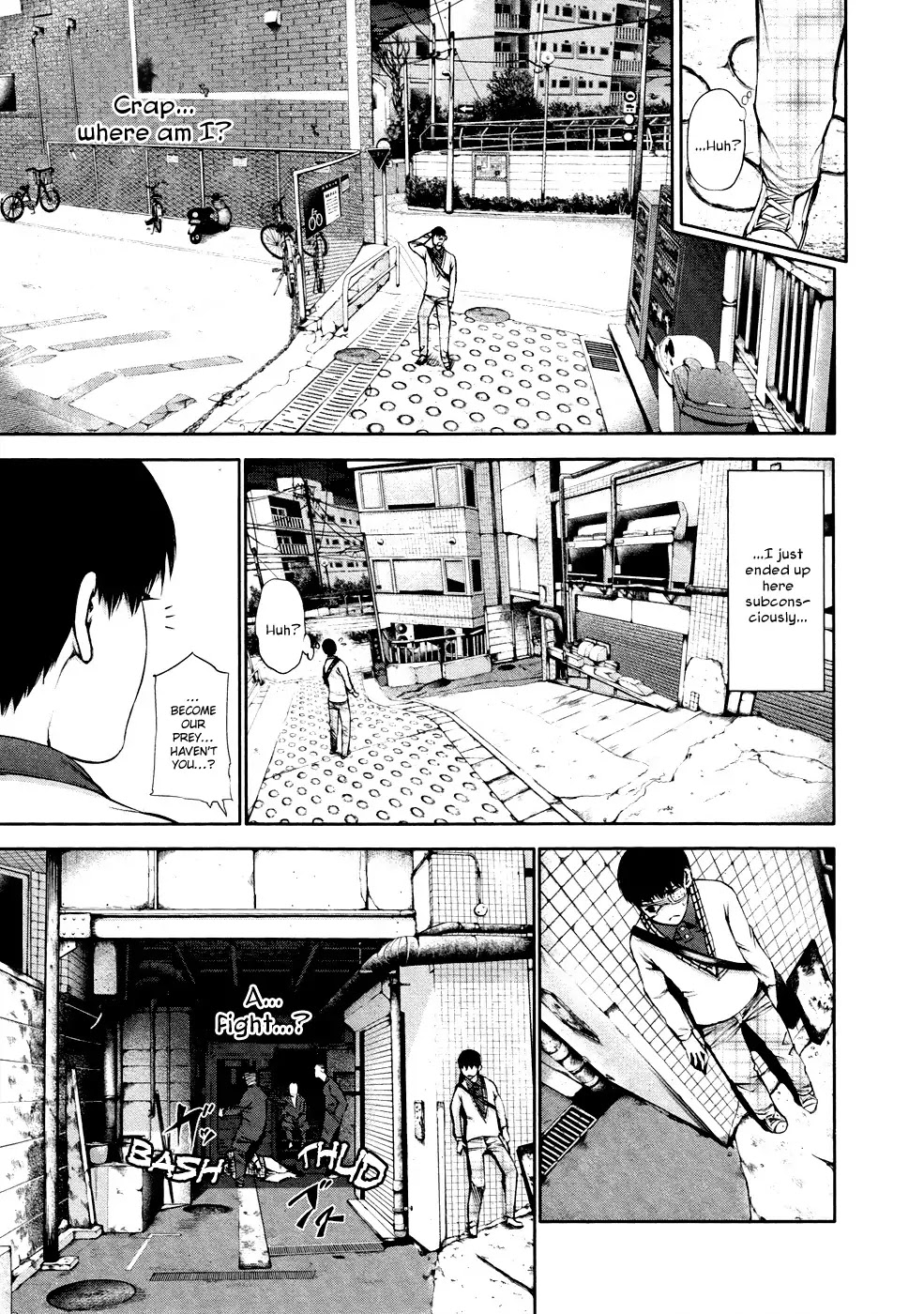 Tokyo Ghoul Chapter 35 page 4 - Chapter 35: Lone Battle