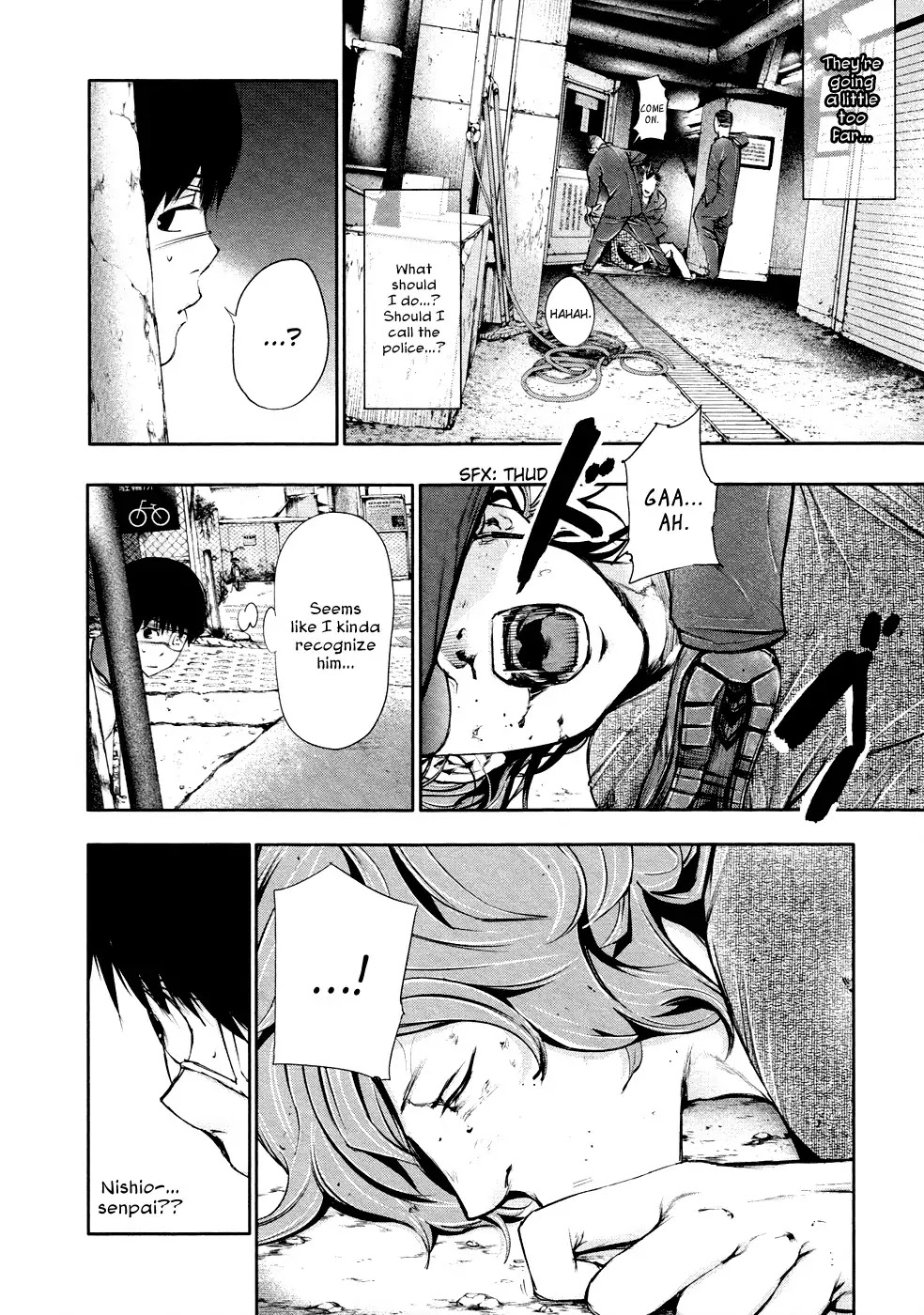 Tokyo Ghoul Chapter 35 page 5 - Chapter 35: Lone Battle