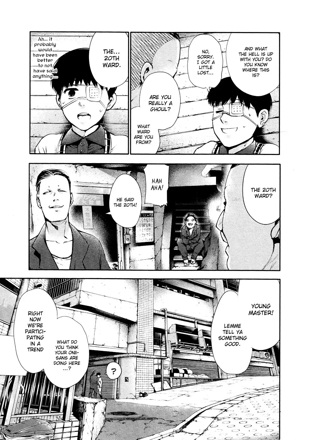 Tokyo Ghoul Chapter 35 page 8 - Chapter 35: Lone Battle
