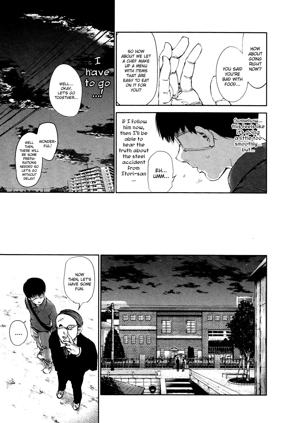 Tokyo Ghoul Chapter 36 page 18 - Chapter 36: Preliminary Arrangements