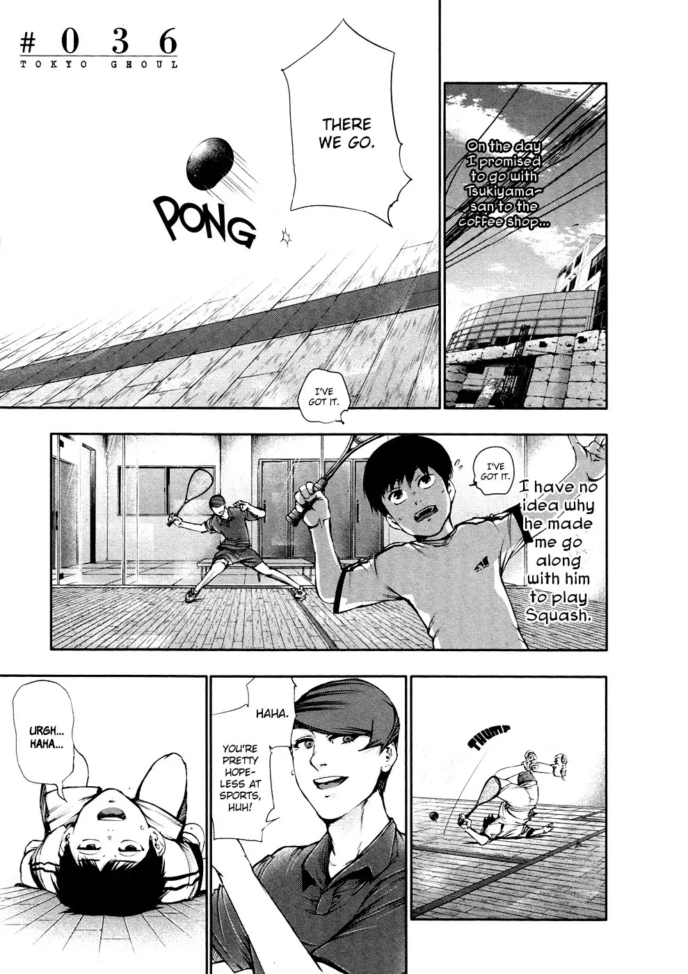 Tokyo Ghoul Chapter 36 page 2 - Chapter 36: Preliminary Arrangements