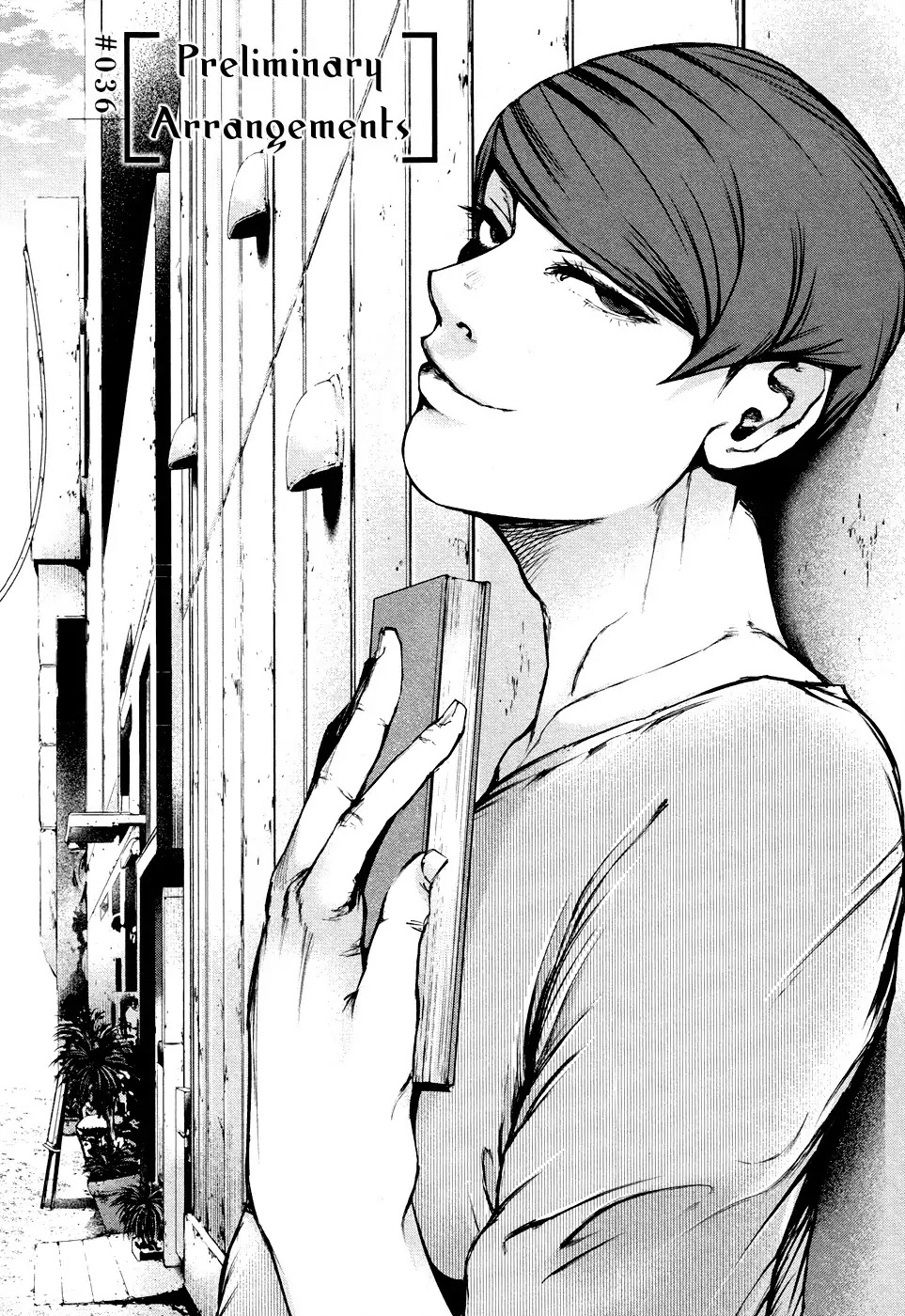 Tokyo Ghoul Chapter 36 page 3 - Chapter 36: Preliminary Arrangements