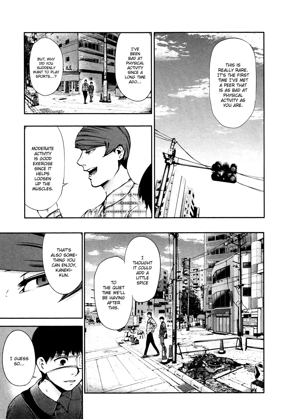 Tokyo Ghoul Chapter 36 page 4 - Chapter 36: Preliminary Arrangements