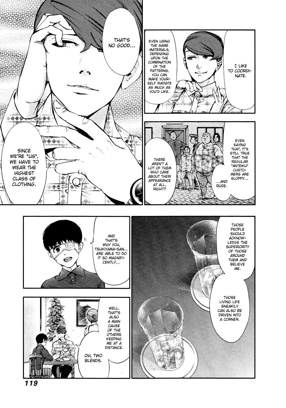 Tokyo Ghoul Chapter 36 page 8 - Chapter 36: Preliminary Arrangements