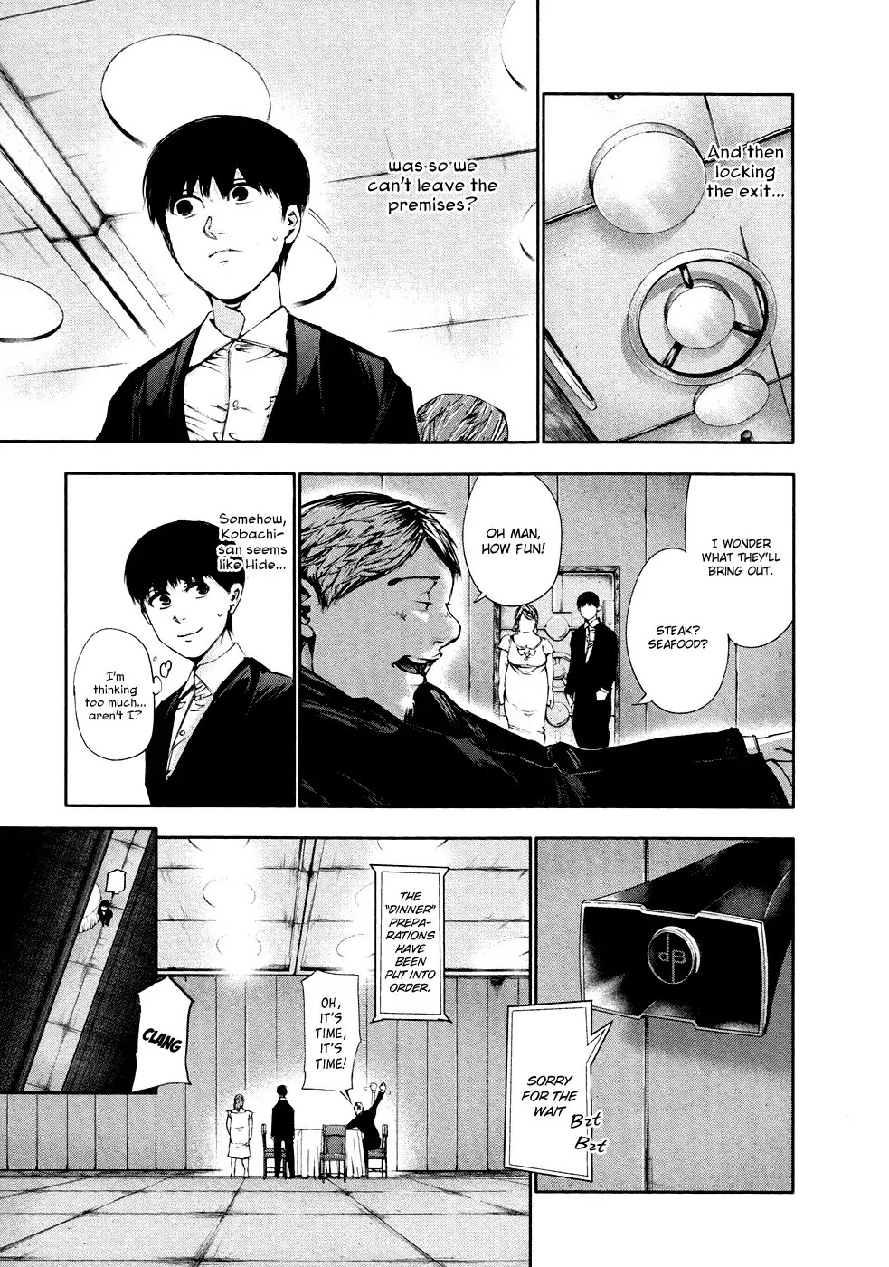 Tokyo Ghoul Chapter 37 page 11 - Chapter 37: Dinner