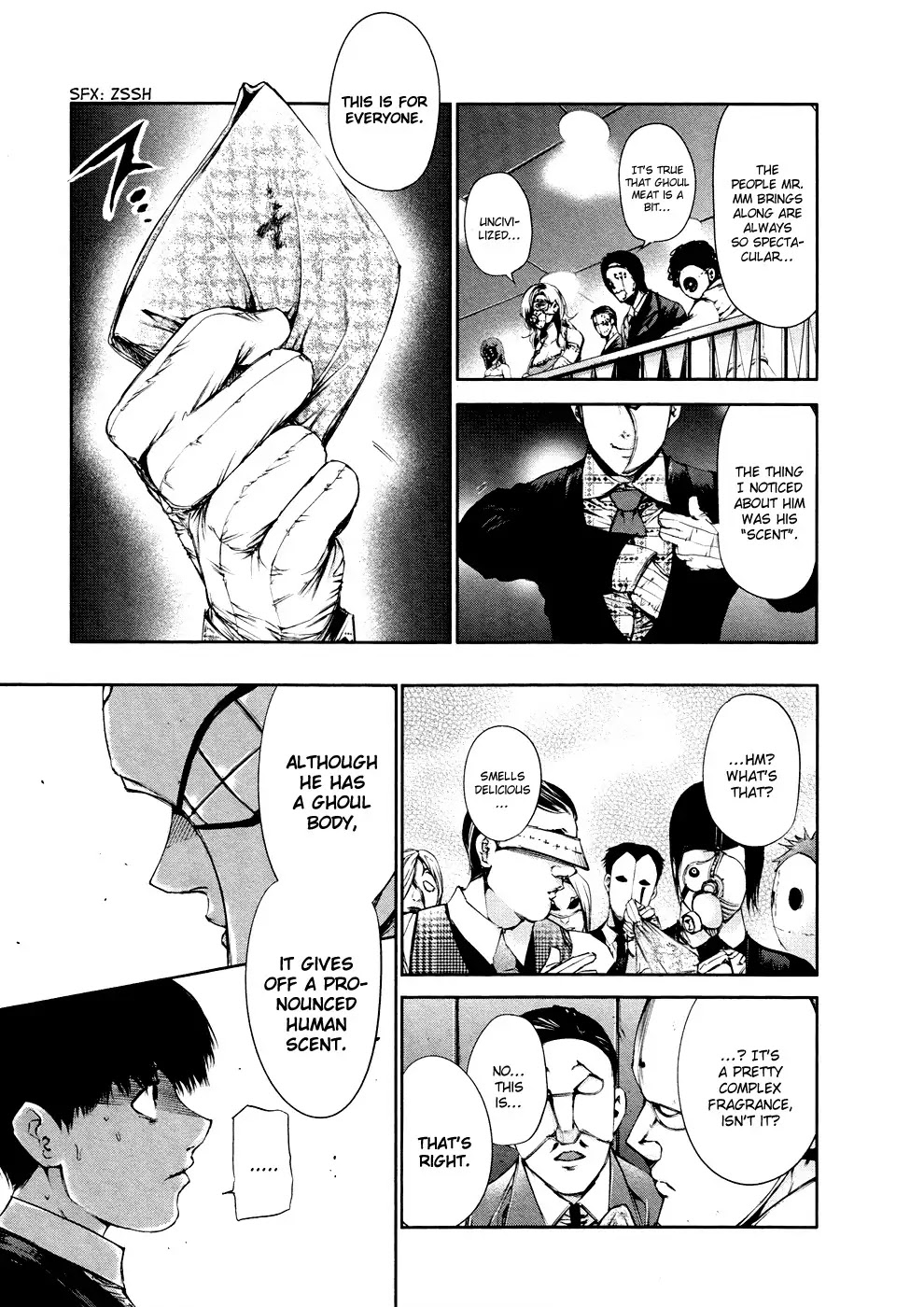 Tokyo Ghoul Chapter 37 page 17 - Chapter 37: Dinner