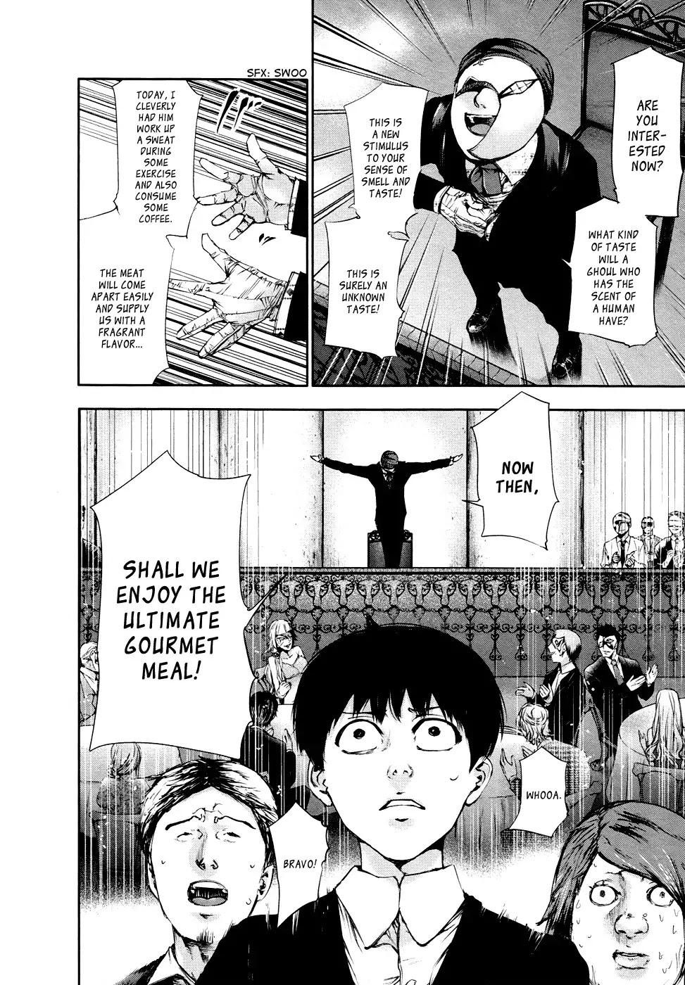 Tokyo Ghoul Chapter 37 page 18 - Chapter 37: Dinner