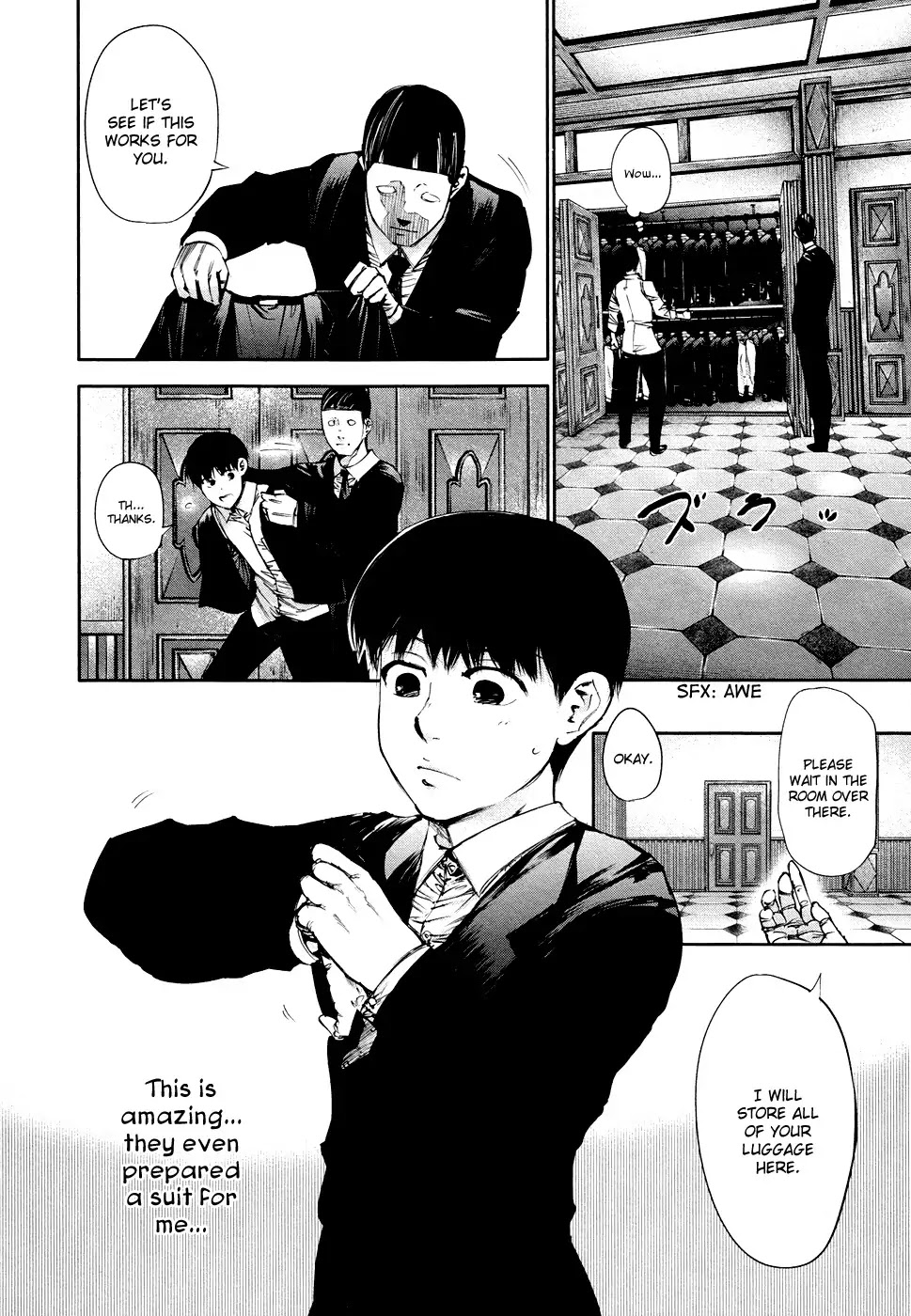 Tokyo Ghoul Chapter 37 page 4 - Chapter 37: Dinner