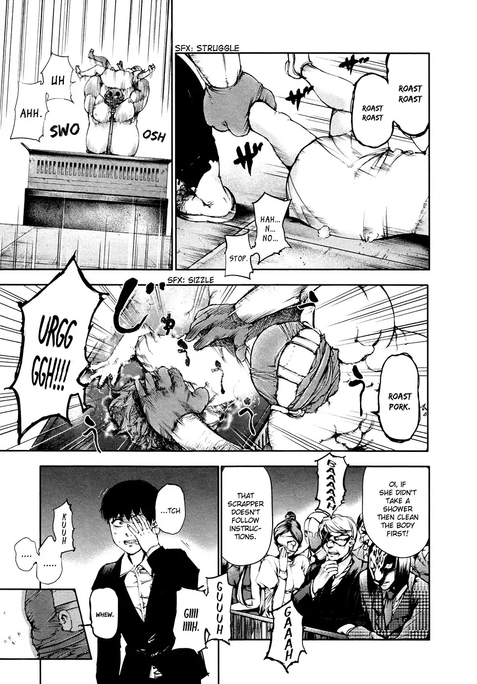 Tokyo Ghoul Chapter 38 page 12 - Chapter 38: Dismantling