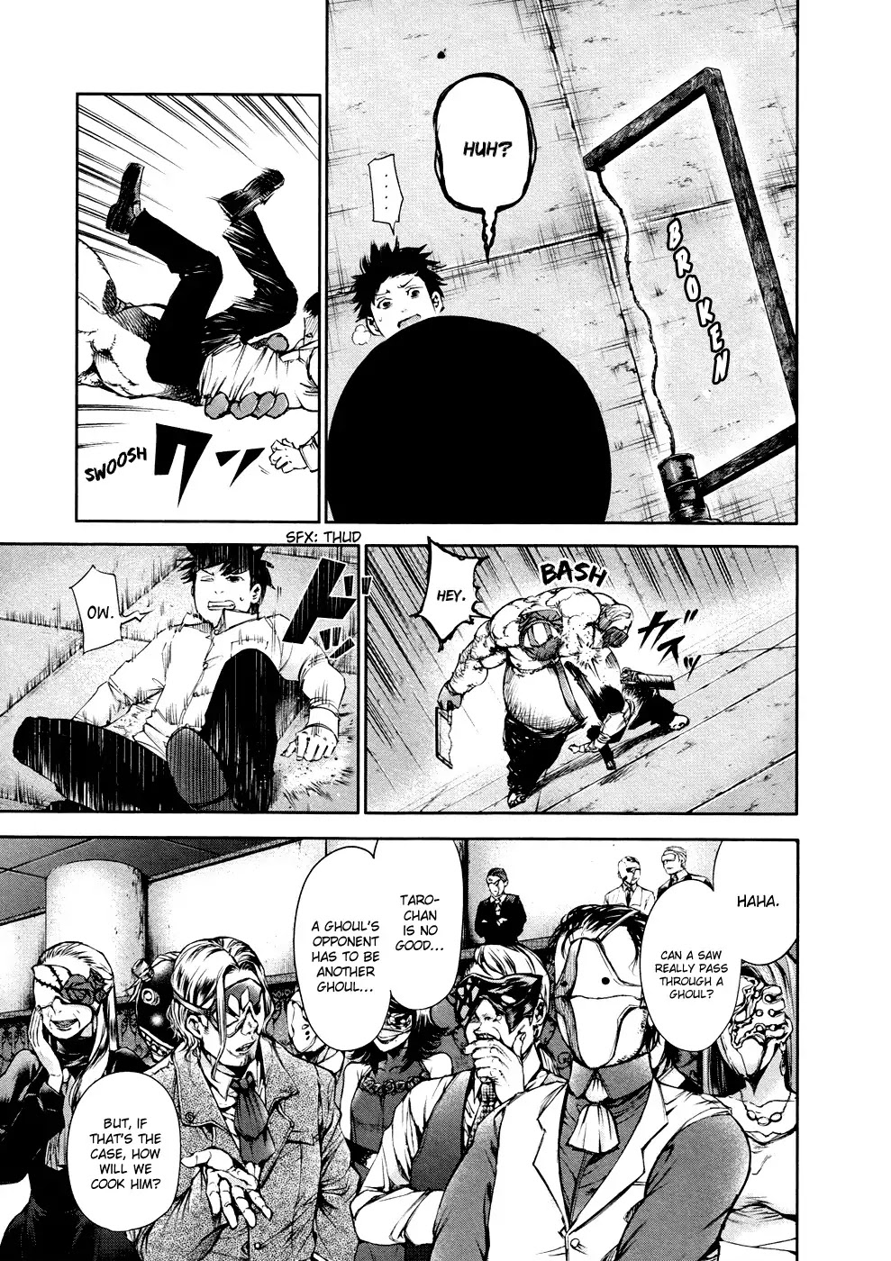 Tokyo Ghoul Chapter 38 page 16 - Chapter 38: Dismantling