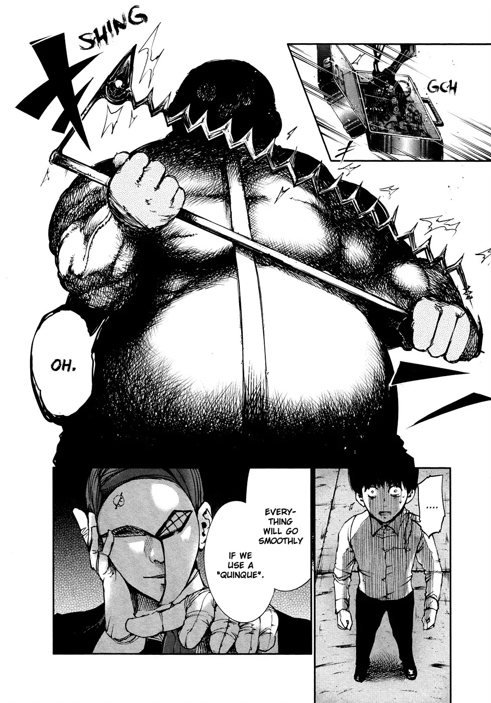Tokyo Ghoul Chapter 38 page 19 - Chapter 38: Dismantling