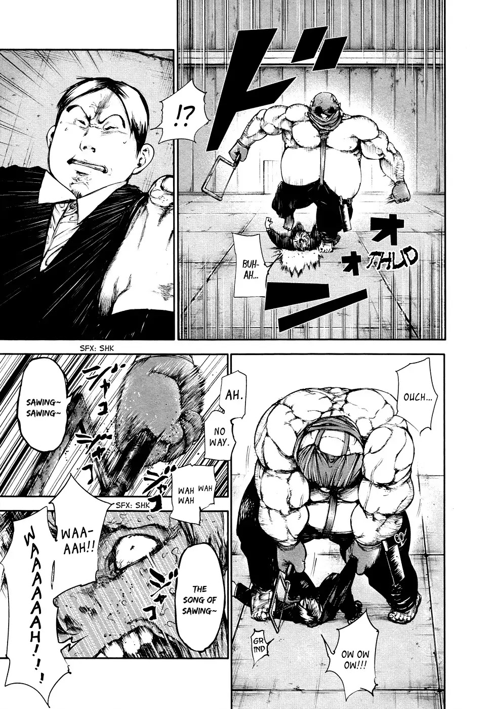 Tokyo Ghoul Chapter 38 page 4 - Chapter 38: Dismantling