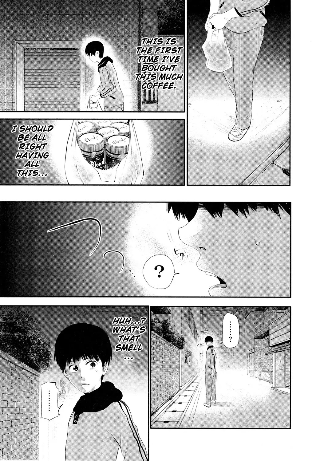 Tokyo Ghoul Chapter 4 page 12 - Chapter 4: Coffee