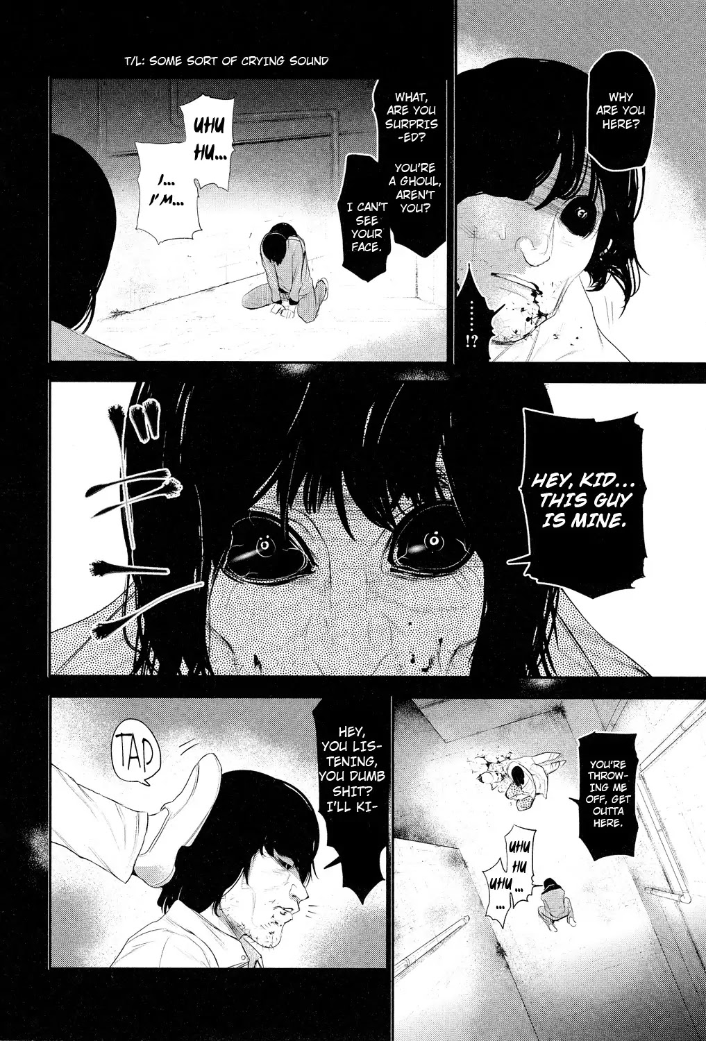 Tokyo Ghoul Chapter 4 page 17 - Chapter 4: Coffee