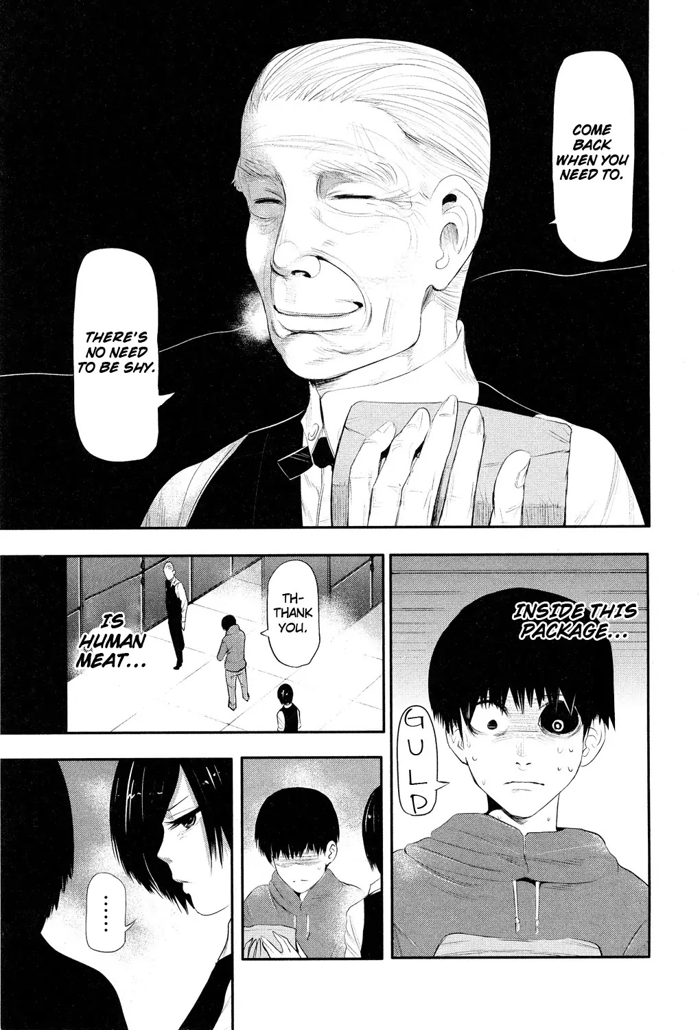Tokyo Ghoul Chapter 4 page 2 - Chapter 4: Coffee