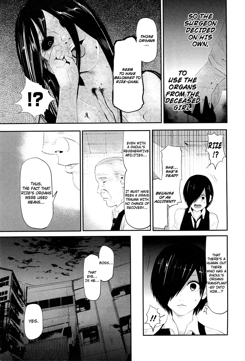 Tokyo Ghoul Chapter 4 page 4 - Chapter 4: Coffee