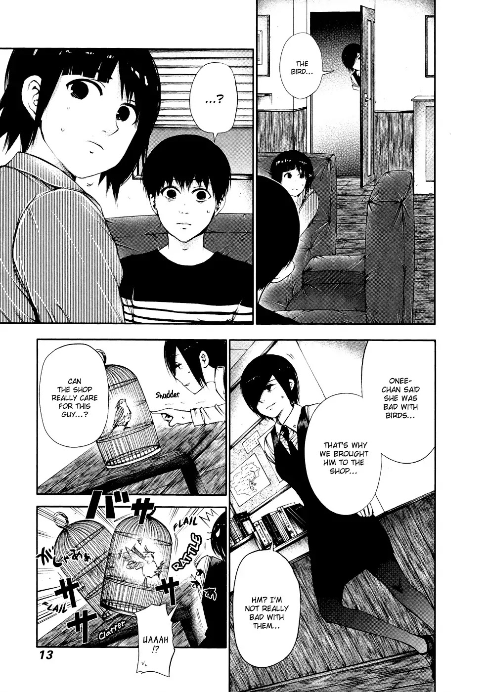 Tokyo Ghoul Chapter 40 page 14 - Chapter 40: Invitation