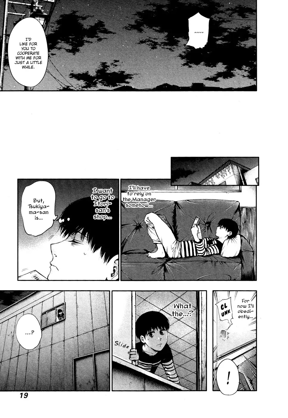 Tokyo Ghoul Chapter 40 page 20 - Chapter 40: Invitation