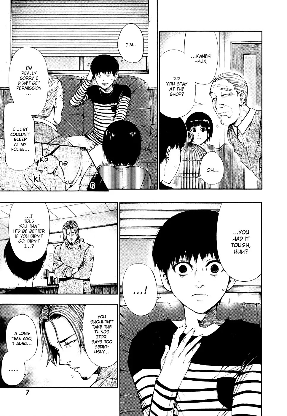 Tokyo Ghoul Chapter 40 page 8 - Chapter 40: Invitation