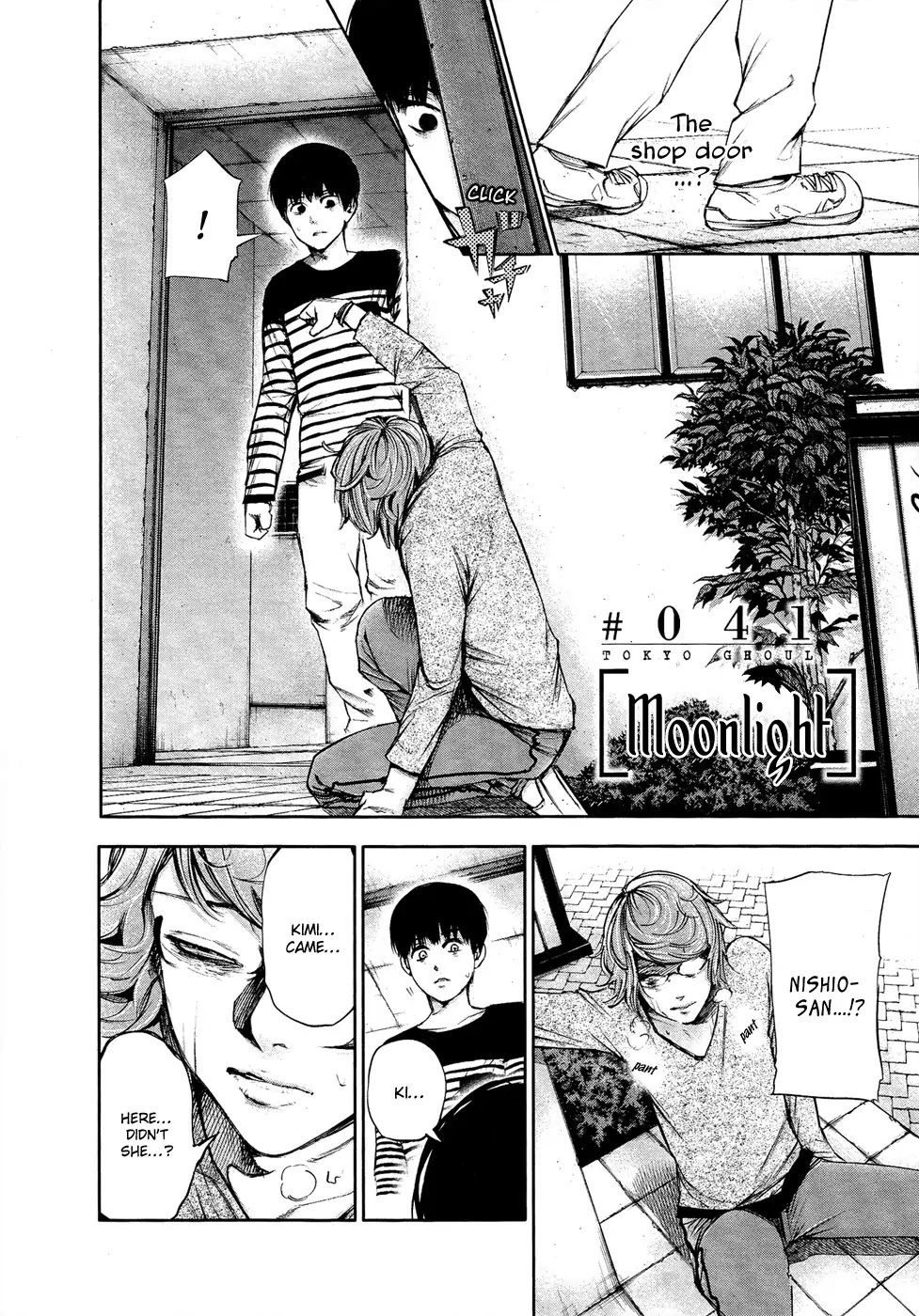 Tokyo Ghoul Chapter 41 page 3 - Chapter 41: Moonlight