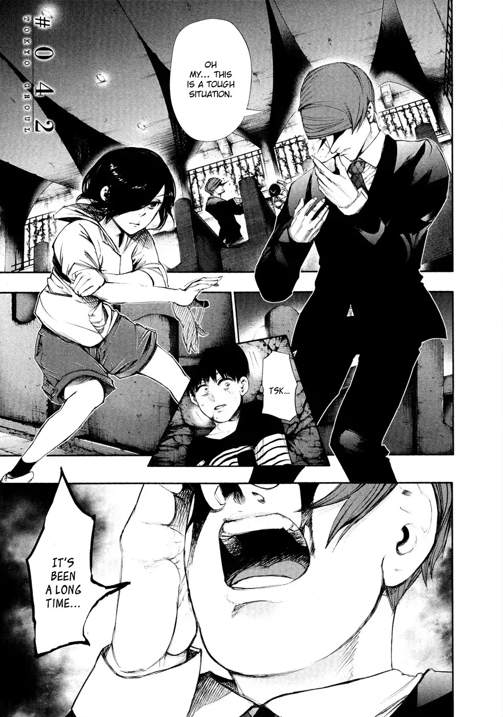 Tokyo Ghoul Chapter 42 page 2 - Chapter 42: Curettage