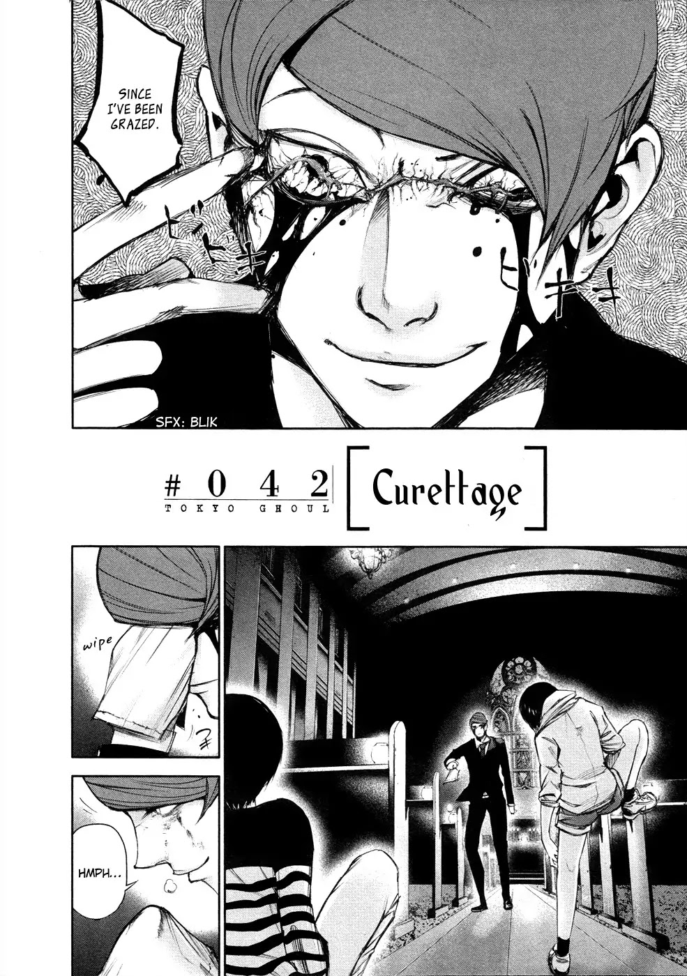 Tokyo Ghoul Chapter 42 page 3 - Chapter 42: Curettage