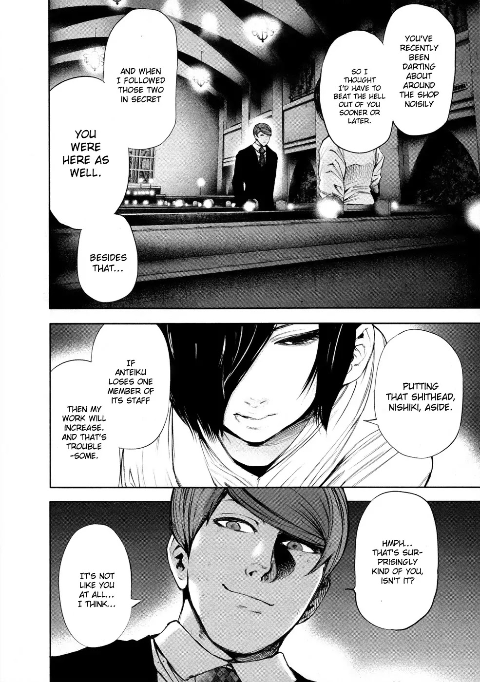 Tokyo Ghoul Chapter 42 page 5 - Chapter 42: Curettage