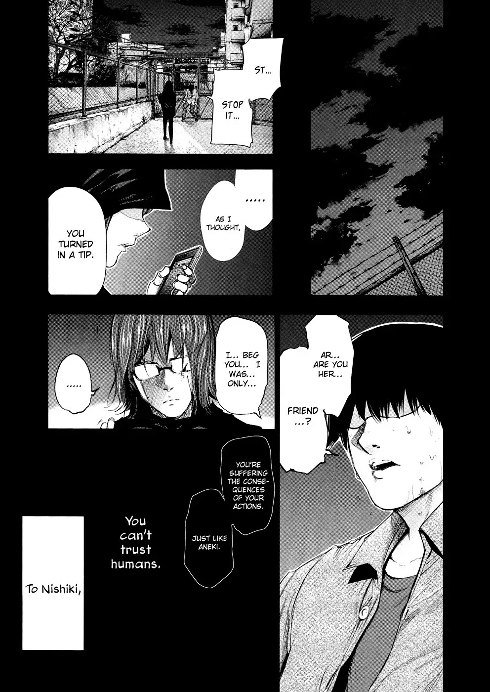 Tokyo Ghoul Chapter 43 page 10 - Chapter 43: Scar