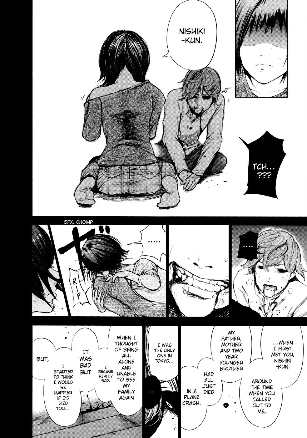 Tokyo Ghoul Chapter 43 page 17 - Chapter 43: Scar