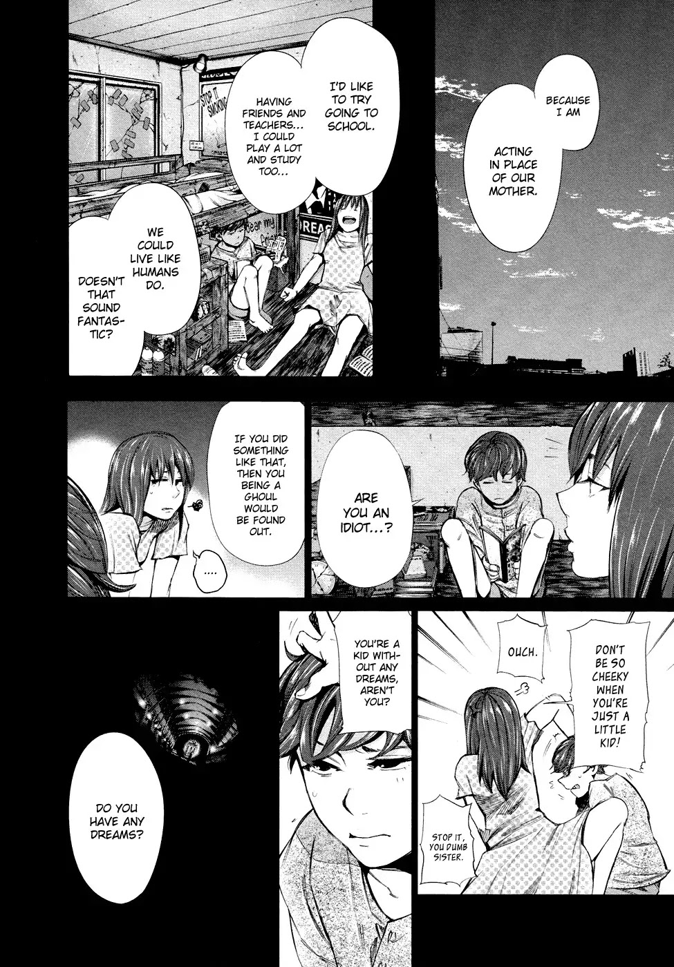 Tokyo Ghoul Chapter 43 page 5 - Chapter 43: Scar