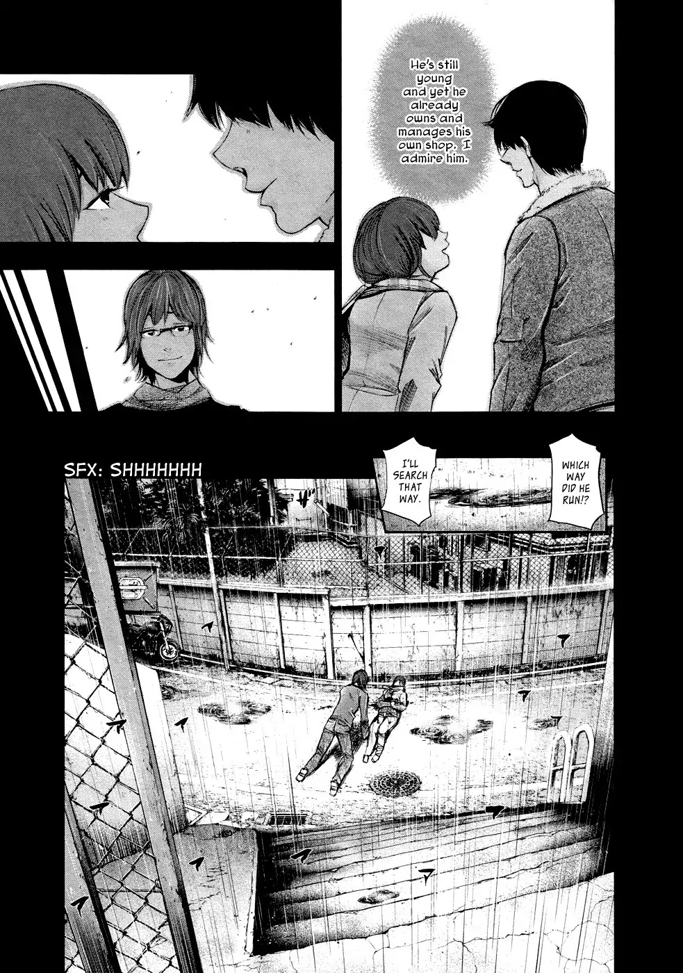 Tokyo Ghoul Chapter 43 page 8 - Chapter 43: Scar