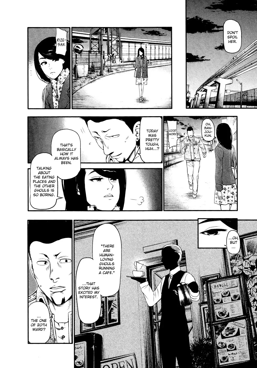Tokyo Ghoul Chapter 46.5 page 10 - Chapter 46.5: Side Story: Rize