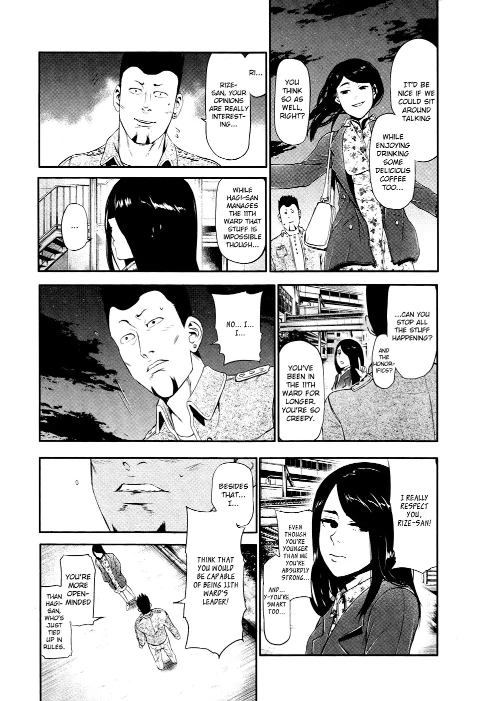 Tokyo Ghoul Chapter 46.5 page 11 - Chapter 46.5: Side Story: Rize