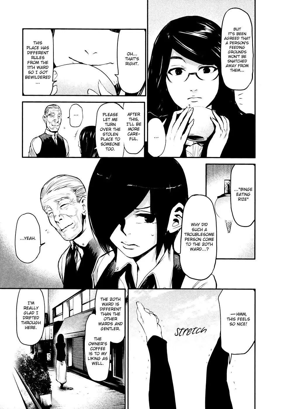 Tokyo Ghoul Chapter 46.5 page 23 - Chapter 46.5: Side Story: Rize
