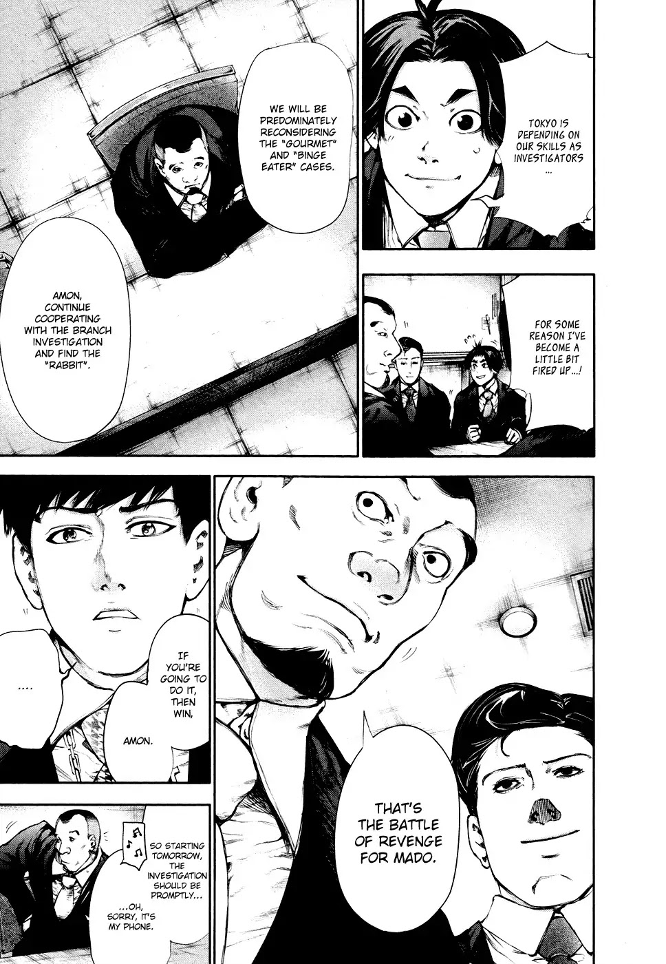 Tokyo Ghoul Chapter 48 page 12 - Chapter 48: Ear Bone