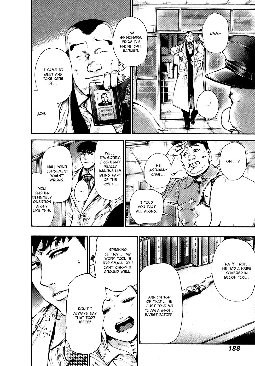 Tokyo Ghoul Chapter 48 page 15 - Chapter 48: Ear Bone