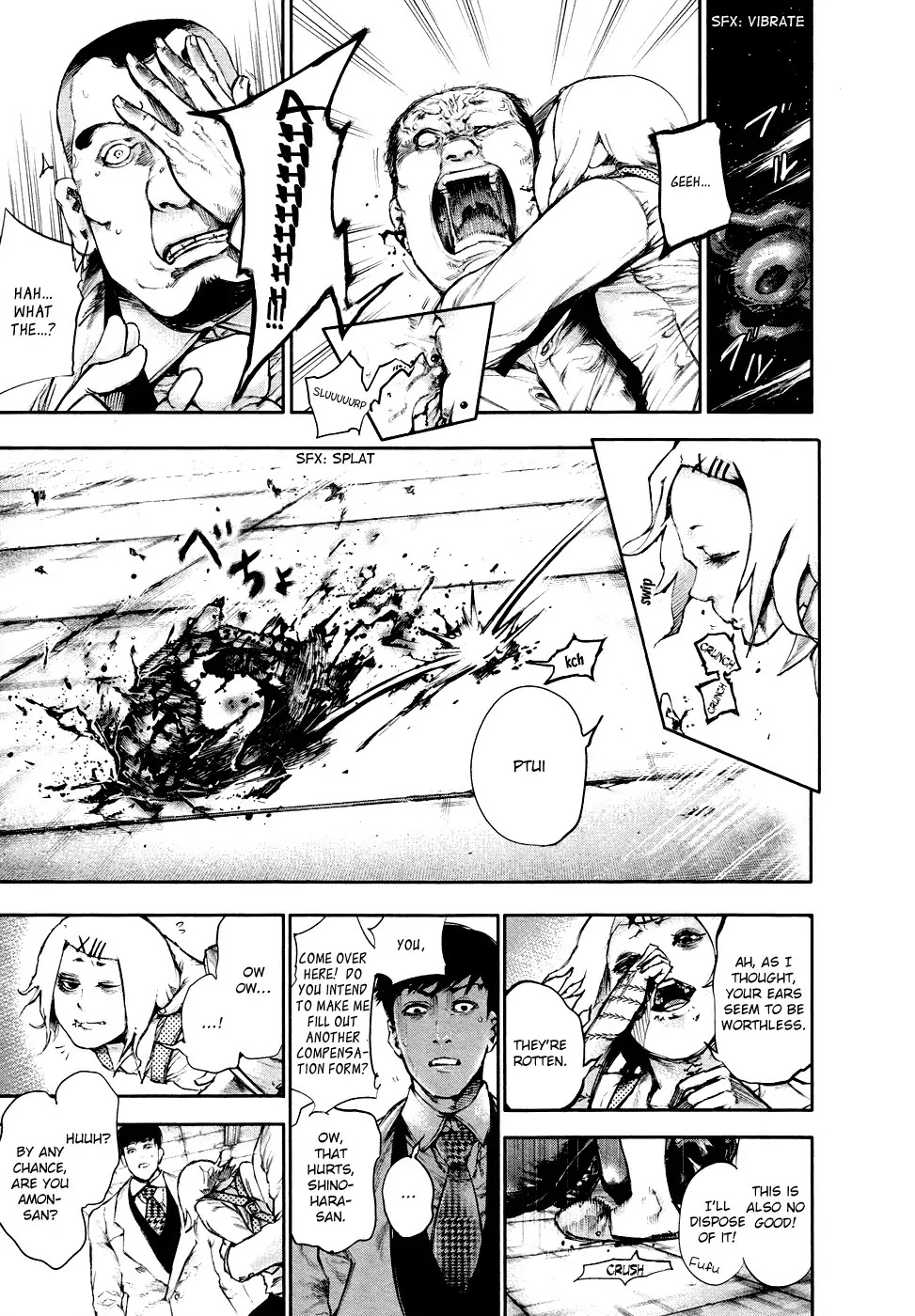Tokyo Ghoul Chapter 48 page 18 - Chapter 48: Ear Bone