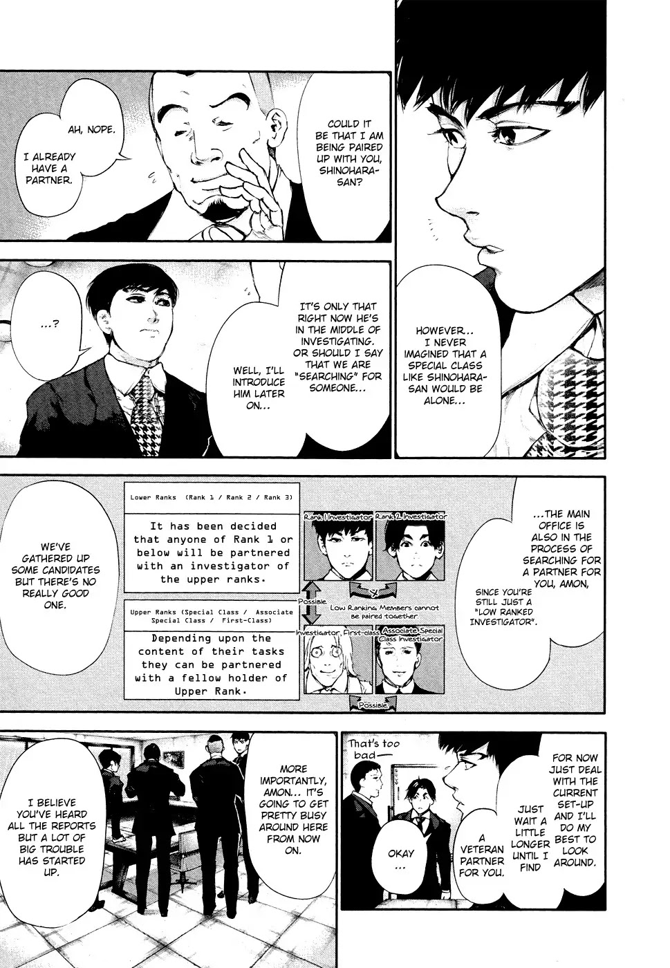 Tokyo Ghoul Chapter 48 page 8 - Chapter 48: Ear Bone