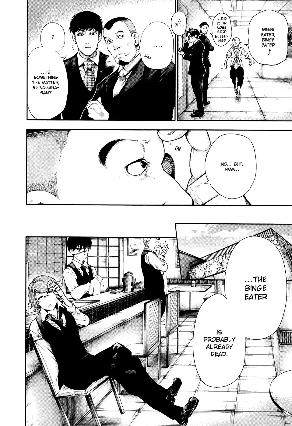 Tokyo Ghoul Chapter 49 page 11 - Chapter 49: Caged Bird
