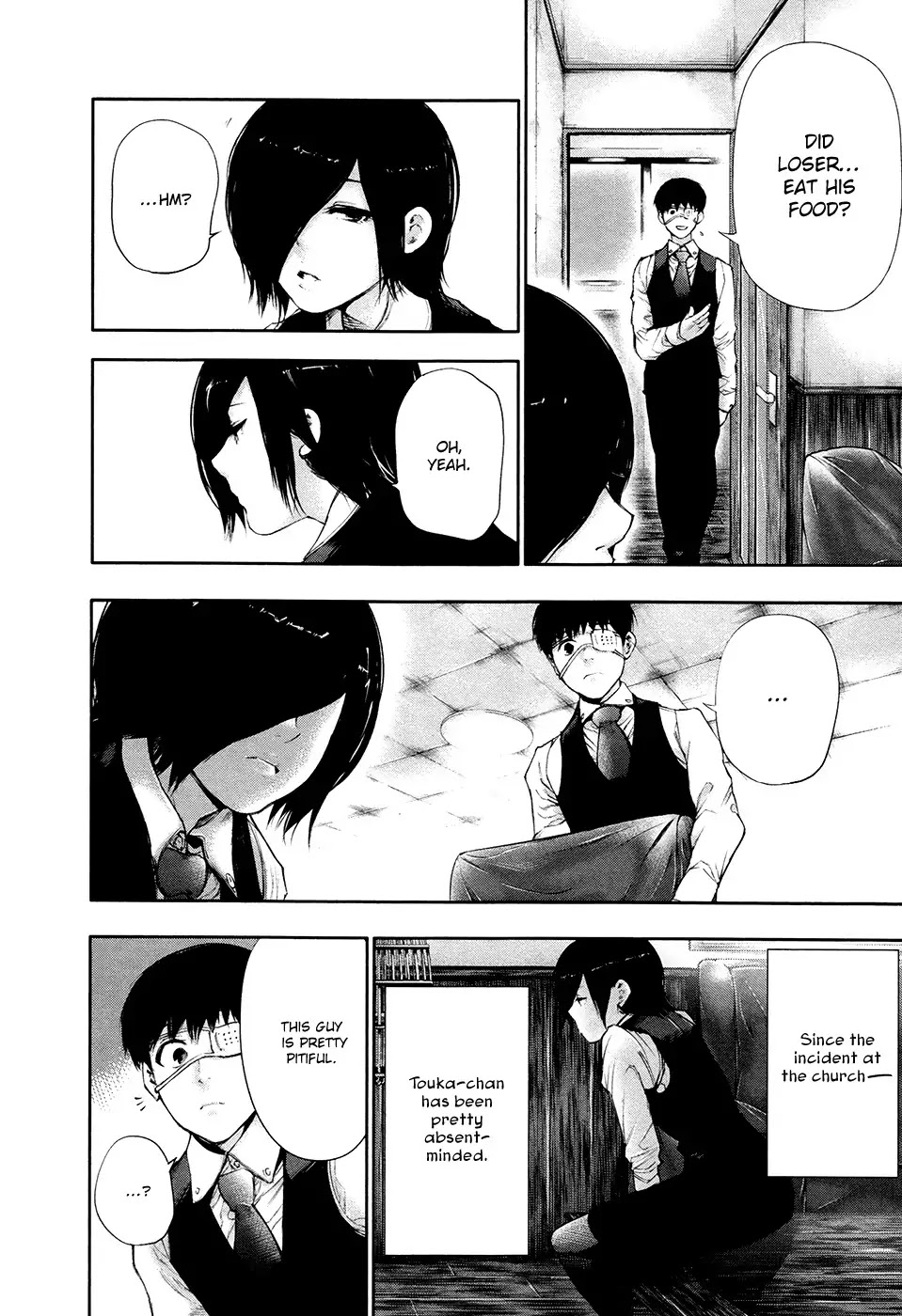 Tokyo Ghoul Chapter 49 page 15 - Chapter 49: Caged Bird