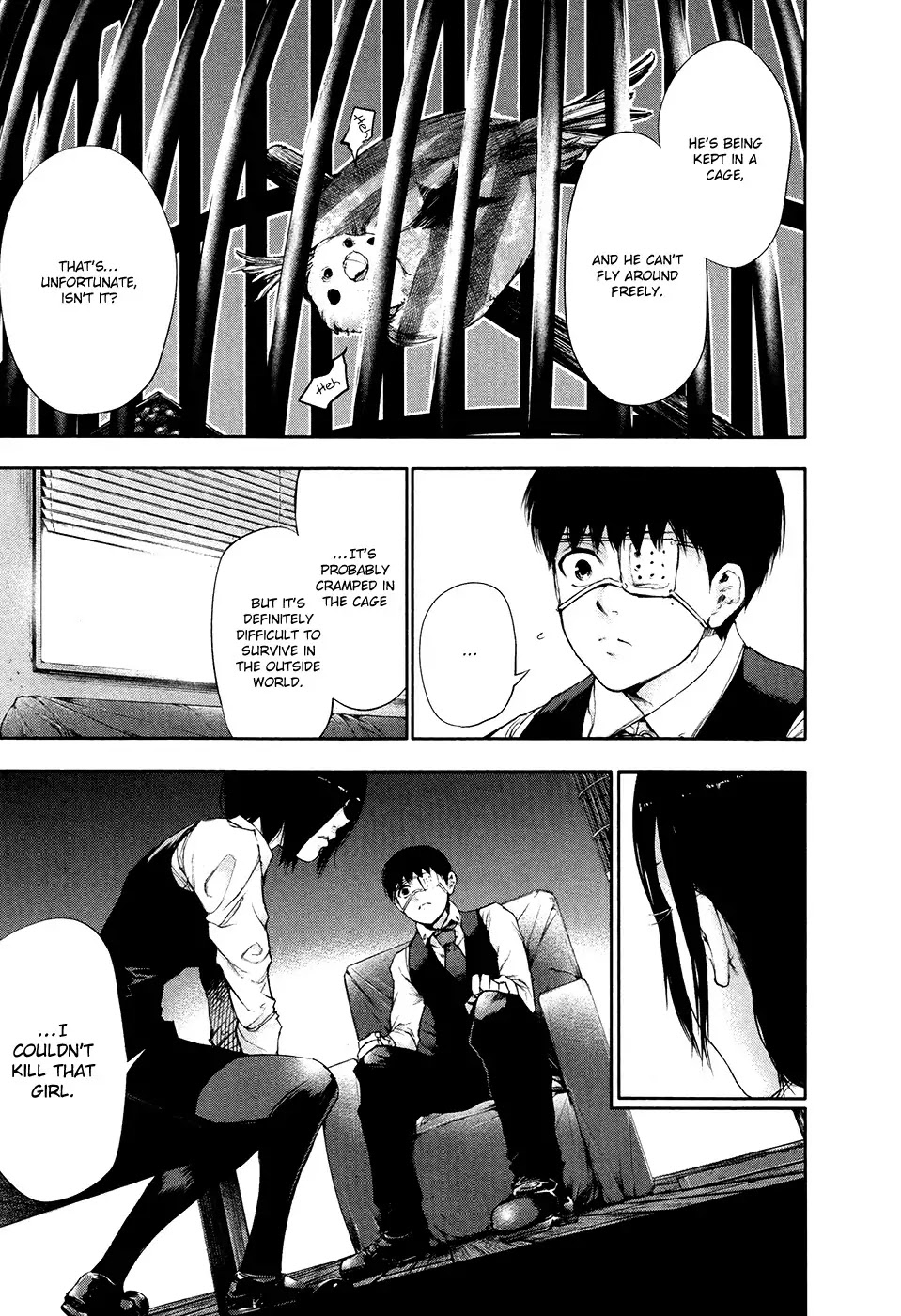 Tokyo Ghoul Chapter 49 page 16 - Chapter 49: Caged Bird