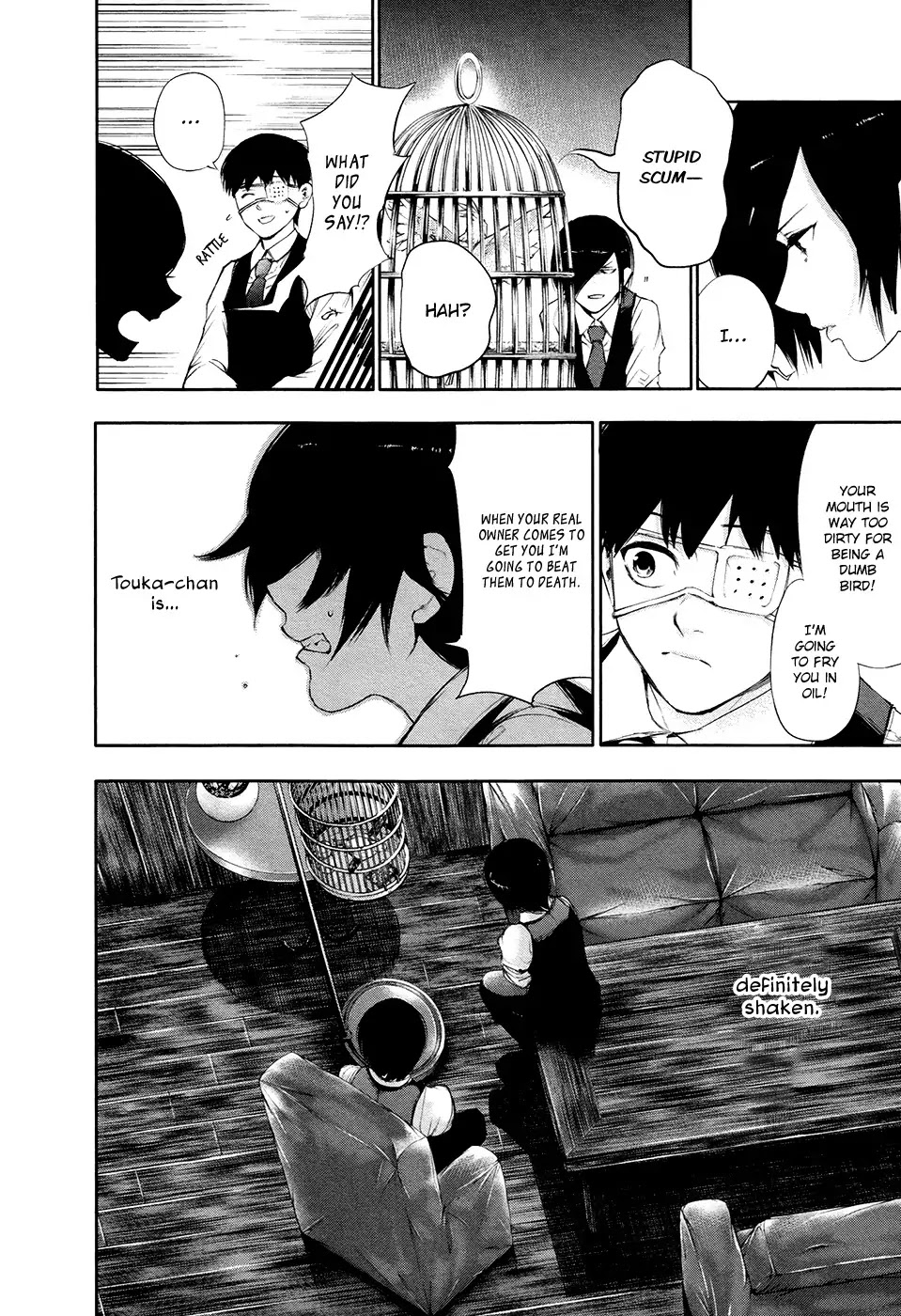 Tokyo Ghoul Chapter 49 page 17 - Chapter 49: Caged Bird