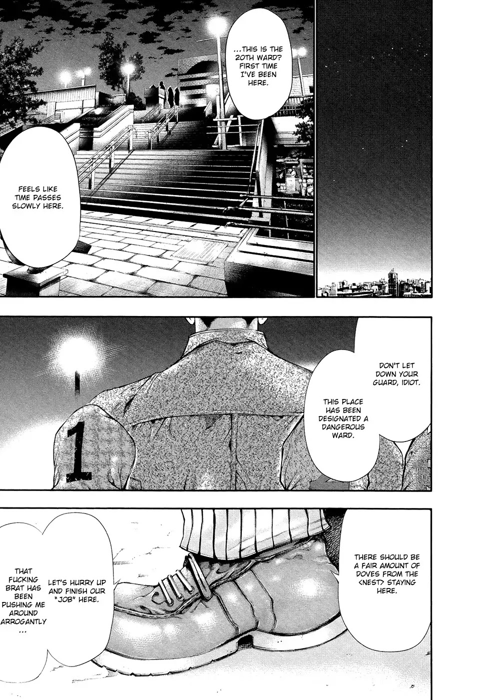 Tokyo Ghoul Chapter 49 page 20 - Chapter 49: Caged Bird