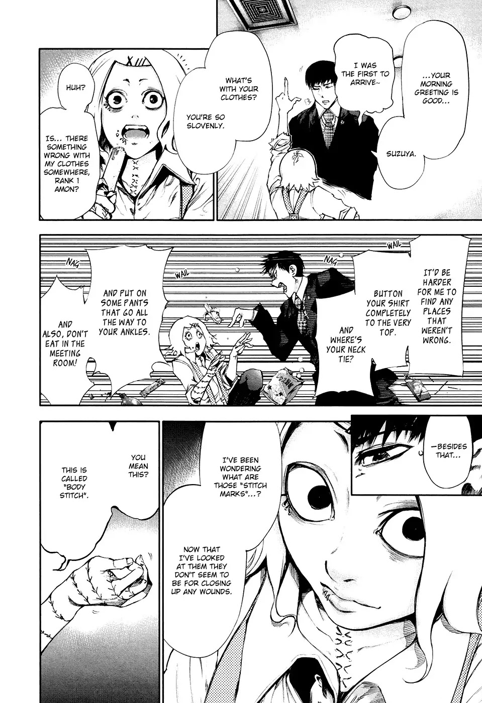 Tokyo Ghoul Chapter 49 page 5 - Chapter 49: Caged Bird