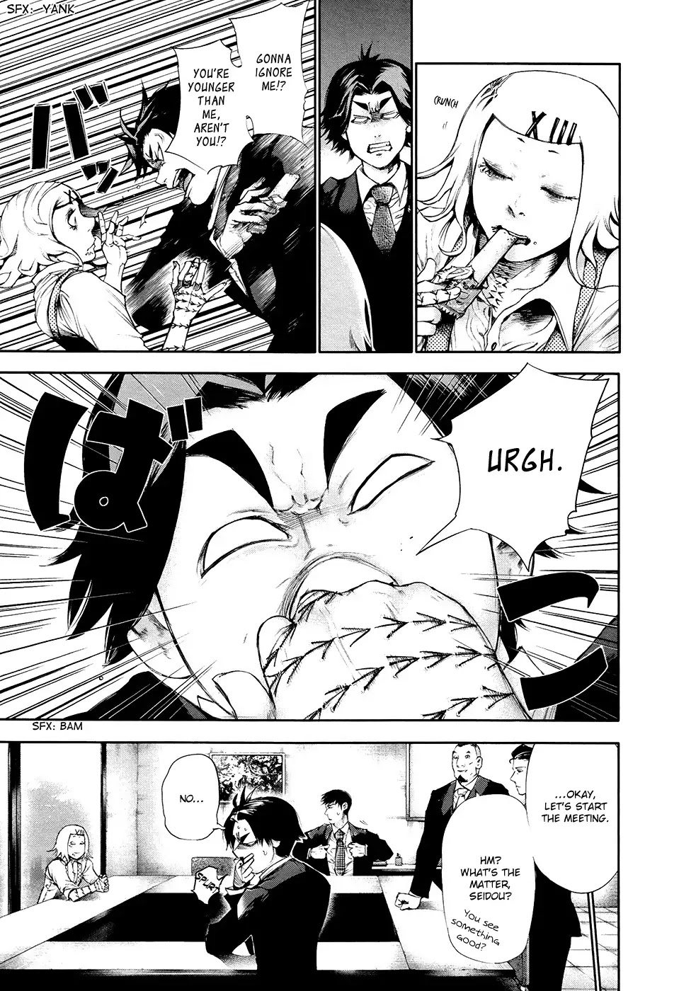 Tokyo Ghoul Chapter 49 page 8 - Chapter 49: Caged Bird