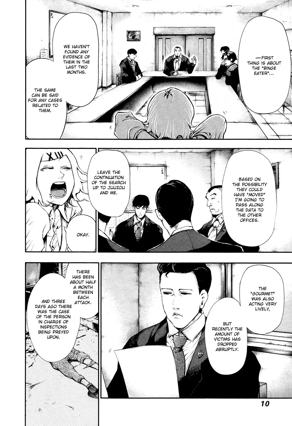 Tokyo Ghoul Chapter 49 page 9 - Chapter 49: Caged Bird